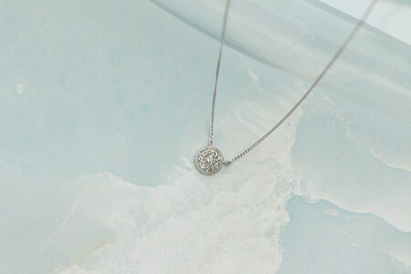 プラチナダイヤモンドネックレス 豪華メレデザイン Dia0.093ct / 大人の至福 Pt900 圧倒的な高級感 / PT900-N003D