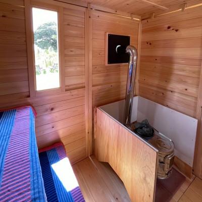 ふるさと納税 佐倉市 【創業90周年】国産ヒノキの組立式サウナ HINOKI DIY SAUNA-蒼-(1坪タイプ) |  | 02