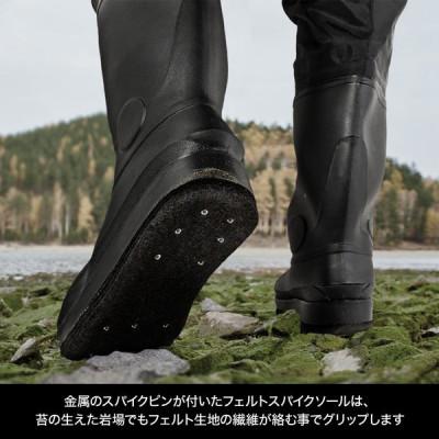 ふるさと納税 東大阪市 [DRESS]チェストハイウェーダー フェルトスパイクソール XL 釣り |  | 01