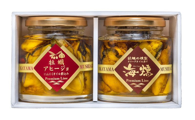 
                  牡蠣の燻製オリーブオイル漬 アヒージョセット[ﾌﾟﾚﾐｱﾑﾗｲﾝ] 牡蠣 燻製 おつまみ 惣菜 常温 オリーブオイル アヒージョ オイル漬け ギフト 贈り物 かき カキ あて つまみ 加工品 ビール ワイン 瓶詰め 調味料
                
