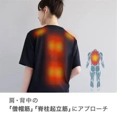 ドクターエア リカバリーTシャツ M　ブラック　ふるさと納税　摂津市【1635845】