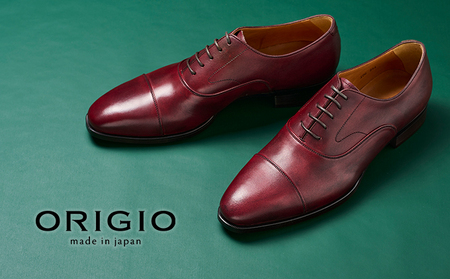 ORIGIO オリジオ 牛革ビジネスシューズ 紳士靴 ORG100（ワイン）【ファッション・靴・シューズ・革製品・革靴】 軽くい 光沢感  26.5cm