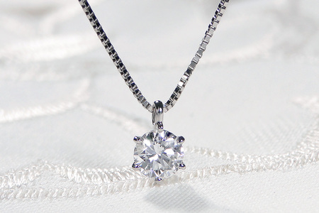 Pt900【0.3ct】HカラーUP 一粒 ダイヤモンド ネックレス CSN00103-pt SWAV039｜山梨県 昭和町 ジュエリー アクセサリー ギフト プレゼント 贈り物 記念日 誕生日 カジ