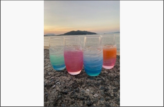 
                  【福岡市】オーシャングラス 1個 420ml【オレンジ系】
                