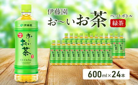 お～いお茶 緑茶 ペットボトル 伊藤園 お～いお茶【600ml×24本】