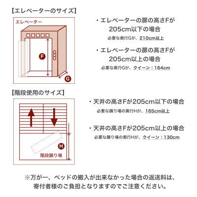 ふるさと納税 足利市 ザ・ベッド クイーン ブラック 160×195cm N脚7cm 脚付きマットレス |  | 03