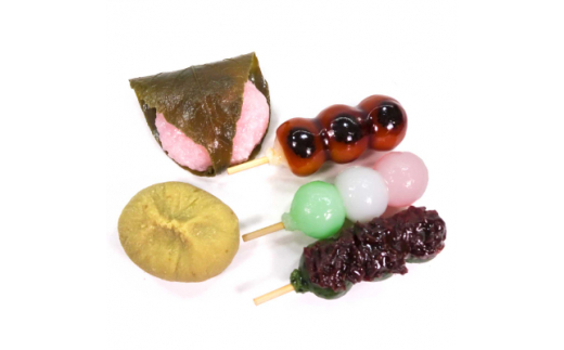 
                  食品サンプルマグネット 和菓子5個セット【1209968】
                