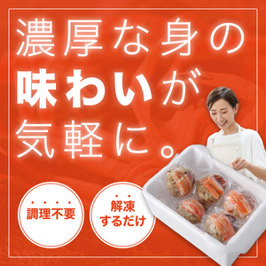 【 親がに 甲羅盛り 5個セット 冷凍 】N106 かに 蟹 カニ せこがに せいこがに