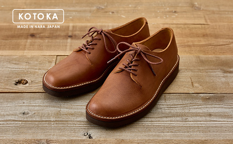 KOTOKA ( コトカ ) 婦人靴 一枚革 ダービー KTO2006L 22.0cm( ライトブラウン ) 【 ファッション 靴 シューズ 雑貨 日用品 牛革 】 【 お洒落 レザーシューズ 快適 レディース 】