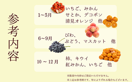 フルーツ詰合せ 厳選 スタンダード 旬 フルーツ詰合せ【3ヶ月連続定期便】