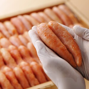 かねふく一本物辛子明太子2L(約1kg)【034-0093】