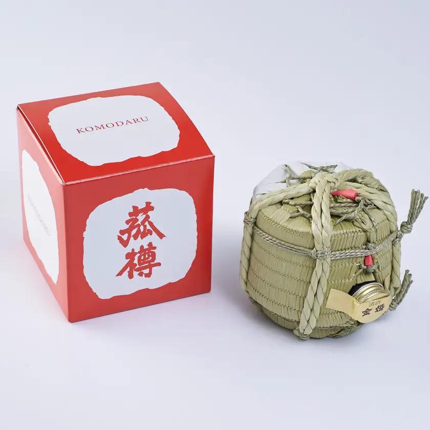 縁起酒「金婚」ミニ菰樽 箱入 300ml【1698733】