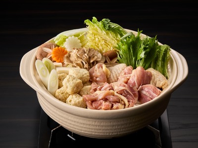 名古屋コーチン鍋セット&追い肉 名古屋コーチン半羽分（350g）セット［001T09］