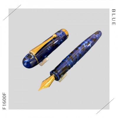 ふるさと納税 東大阪市 【青】手作り万年筆1本(太軸F1600F)コンバーターとサービスインク付 |  | 02