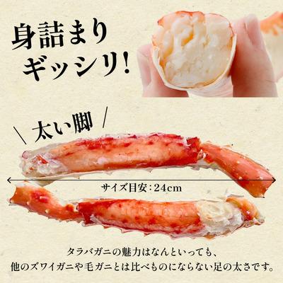 ふるさと納税 敦賀市 12/24まで年末配送 肉厚 カット済み ボイル たらばがに足 (総重量1kg)×3箱【甲羅組】 |  | 01