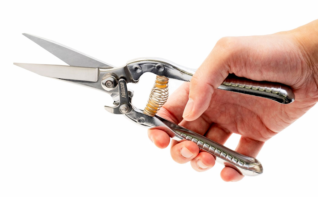 福善刃物工業　園芸 採花 鋏 ES215S | ハサミ 花 庭 ガーデニング M14S71