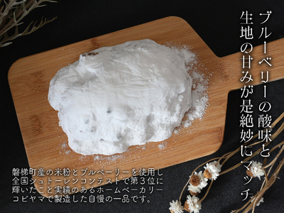 【クリスマスまでに発送】【先行予約】ブルーベリー シュトーレン (小) 250g前後×2個