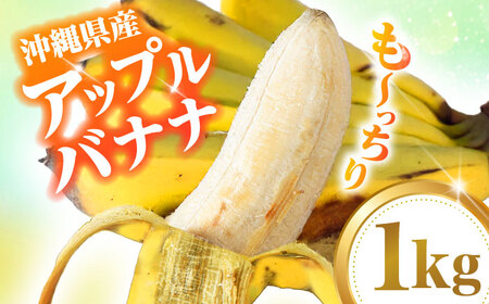 【ふるなびWEEK対象】【2026年発送】沖縄県産アップルバナナ 1kg BCBH003
