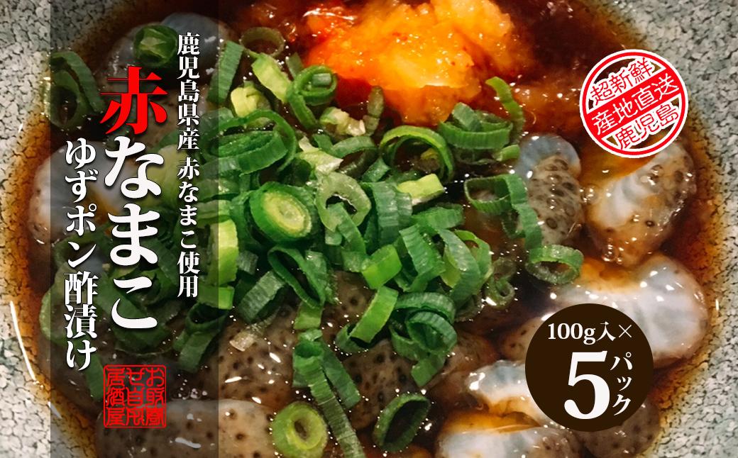 
NO.1144-2 やみつきになる食感！赤ナマコ柚子ポン酢漬け
