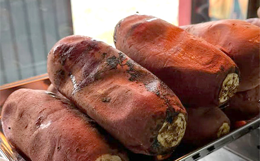 爆甘！甘みと風味が凝縮 ねっとり濃厚つぼ焼き芋 2本 やきいも おやつ デザート スイーツ 福島県 白河市 F25R-160