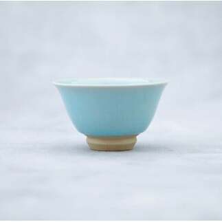 有田焼 翡翠・天青茶杯 【 茂正工房 】 梶原大敬 中国茶器 湯呑み コップ 陶器 器 食器 青磁 手作り 作家もの セット A30-579_イメージ4