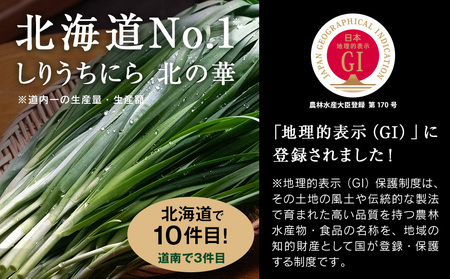 ☆2024年3～5月発送予約☆1番ニラ「北の華」50束【JA新はこだて】