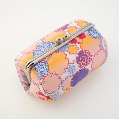 ふるさと納税 与謝野町 コロリンポーチ　小紋柄(白色) |  | 01