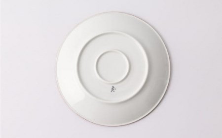 いげ皿胡麻鍋島小紋(渕銹)21cm1点 NAZ504 