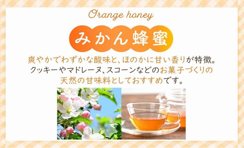 054-33 旅するはちみつ300g【みかん蜂蜜】