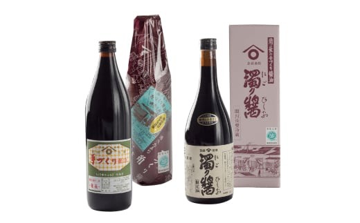 M185　湯浅醤油角長　人気２種２本セット