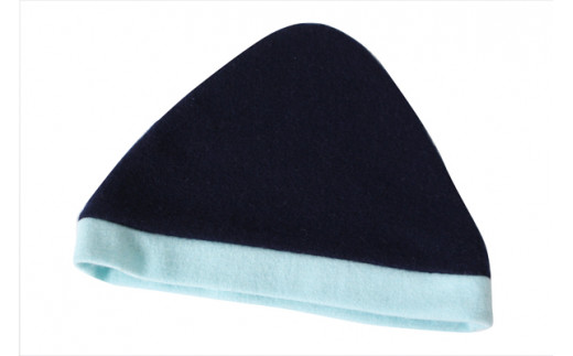 
D16-02 SKINCASHMERE KNITCAP ベビー用【7種類から1種類】（目安1歳まで カシミア100%ニットキャップ 頭囲41cm 総丈15cm ※ギフト包装付）
