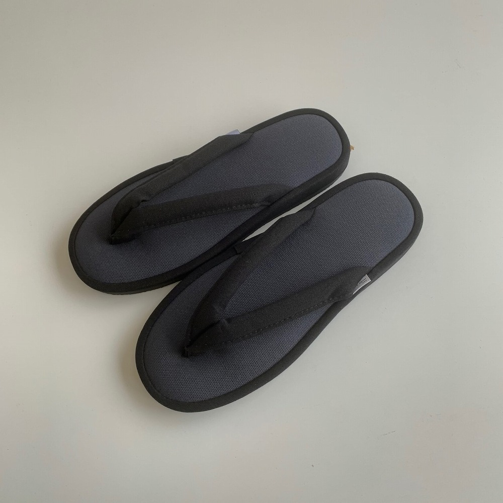 ☆Sサイズ・ブラック☆ 帆布草履 １足