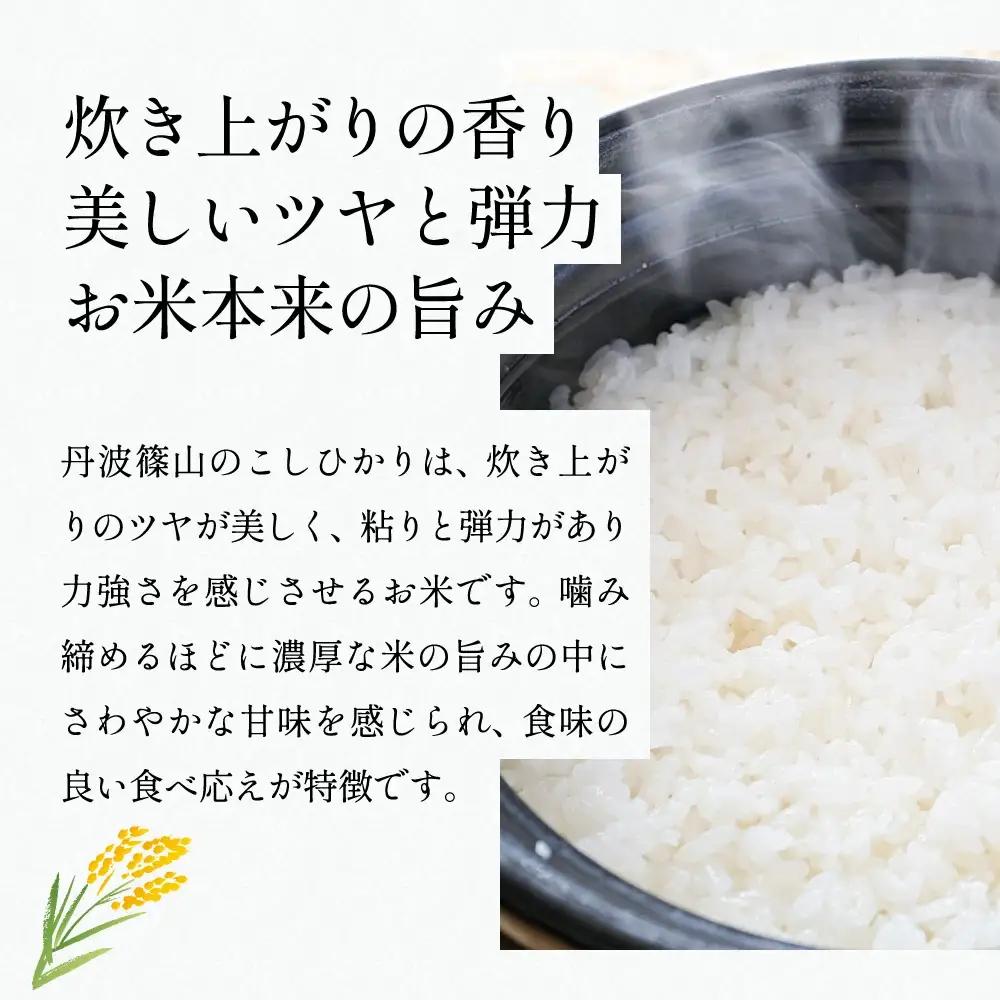 〈スピード出荷〉減農薬 特A 丹波篠山産 特別栽培米 こしひかり 10kg 精米 小分け