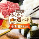 【ふるさと納税】【あとから選べる】白石町ふるさとギフト 4万円分 / あとから寄附 あとからギフト あとからセレクト 選べる寄付 選べるギフト 寄附 4万円 40000円 肉 米 海苔[IZY011]