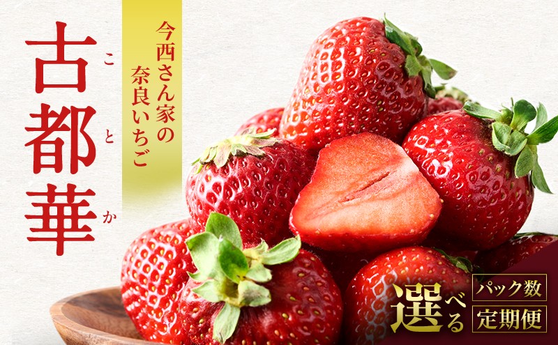 
                  【先行予約】今西さん家の奈良いちご いちご 古都華 選べる パック数 回数 フルーツ 果物 旬 糖度 産地直送 農家直送 旬のフルーツ 旬の果物 お取り寄せ おやつ デザート 苺 冷蔵  奈良 大和郡山市[№5990-0421-01]
                