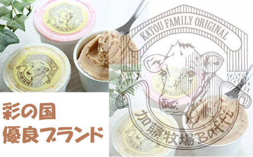 
            [№5712-0276]加藤牧場　ジェラート9個セット
          