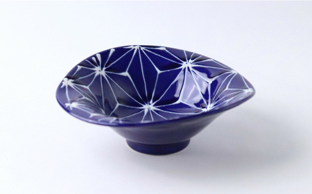 【波佐見焼】ホワイトライン 変形鉢 3枚セット【翔芳窯】[FE308]