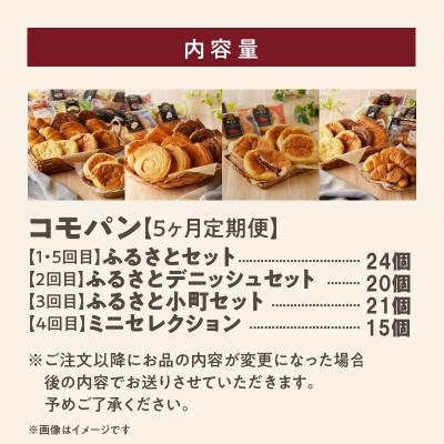 ふるさと納税 小牧市 【5ヶ月定期便】コモパン おいしさ長持ち定期便(計104個) 非常食・保存食にも[014K11-T] |  | 03
