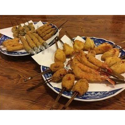 ふるさと納税 尼崎市 冷凍串かつ　32本(8種類) |  | 01