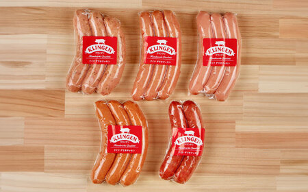 マイスター直伝手作りソーセージ Bセット 5種 ウインナー チョリソー BBQ 岐阜市/ドイツデリカテッセン　クリンゲン[ANBQ002]