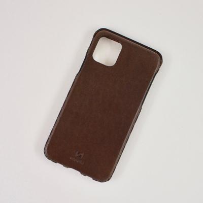 ふるさと納税 七尾市 【iPhone12mini用】本革ケース/ダークブラウン/ハンドメイド |  | 01