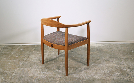 アームチェア O-047AC HOKKAIDO WOOD 家具 インテリア 椅子 いす イス F6S-576