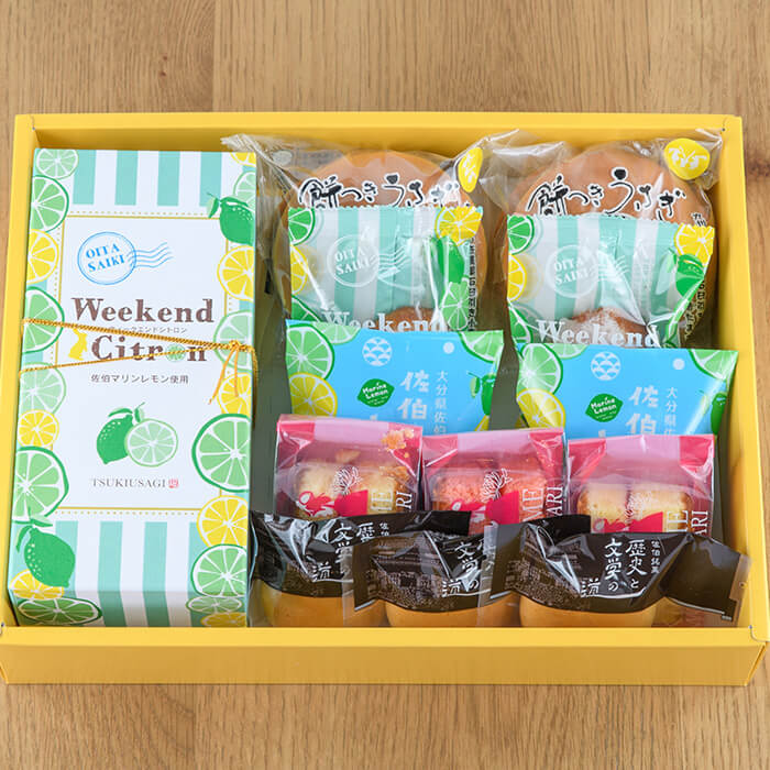 【ふるさと納税】佐伯地産セット・大 (合計13個・6種) レモンケーキ どらやき ブラウニー 小豆 スイーツ 菓子 焼き菓子 和菓子 洋菓子 セット 詰め合わせ 小分け お菓子 おやつ 【opbt012】【古川製菓】