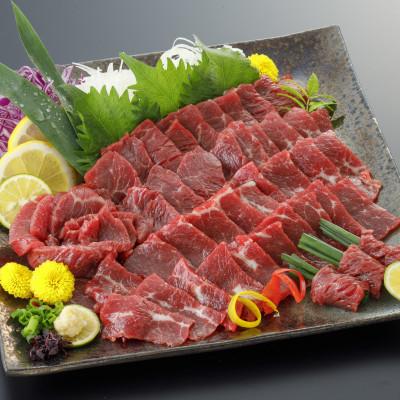 ふるさと納税 多良木町 国産 上赤身馬刺し800g(多良木町)