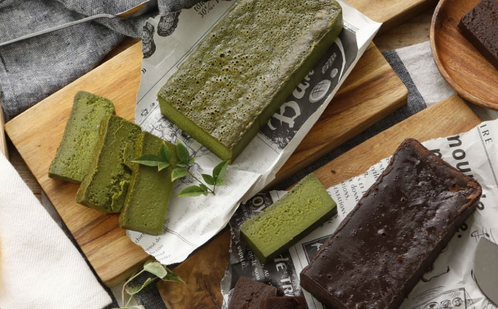 【お中元対象】ケーキ 【冷凍】 ガトーショコラ 抹茶テリーヌ 2種 チョコのnobebou 500g×各1本 広島県福山市/おいしい約束株式会社 チョコ チョコレート 抹茶 ケーキ スイーツ デザート