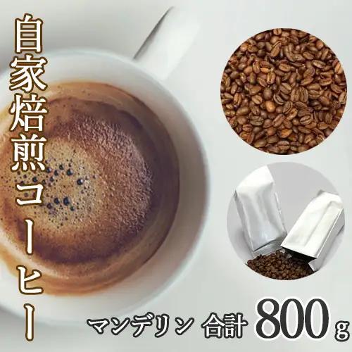 あらき園 自家焙煎コーヒー マンデリン 800g No.045
