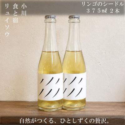 ふるさと納税 小川村 リンゴのシードル2本セット*269