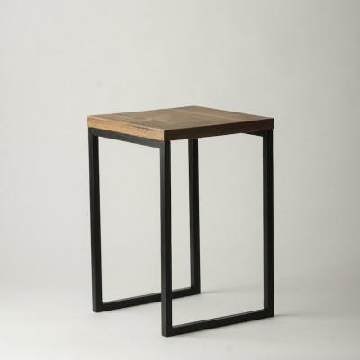 ふるさと納税 高松市 マキヅ家具 Mashikaku stool 黒 - マシカクスツール - 槙塚鉄工所