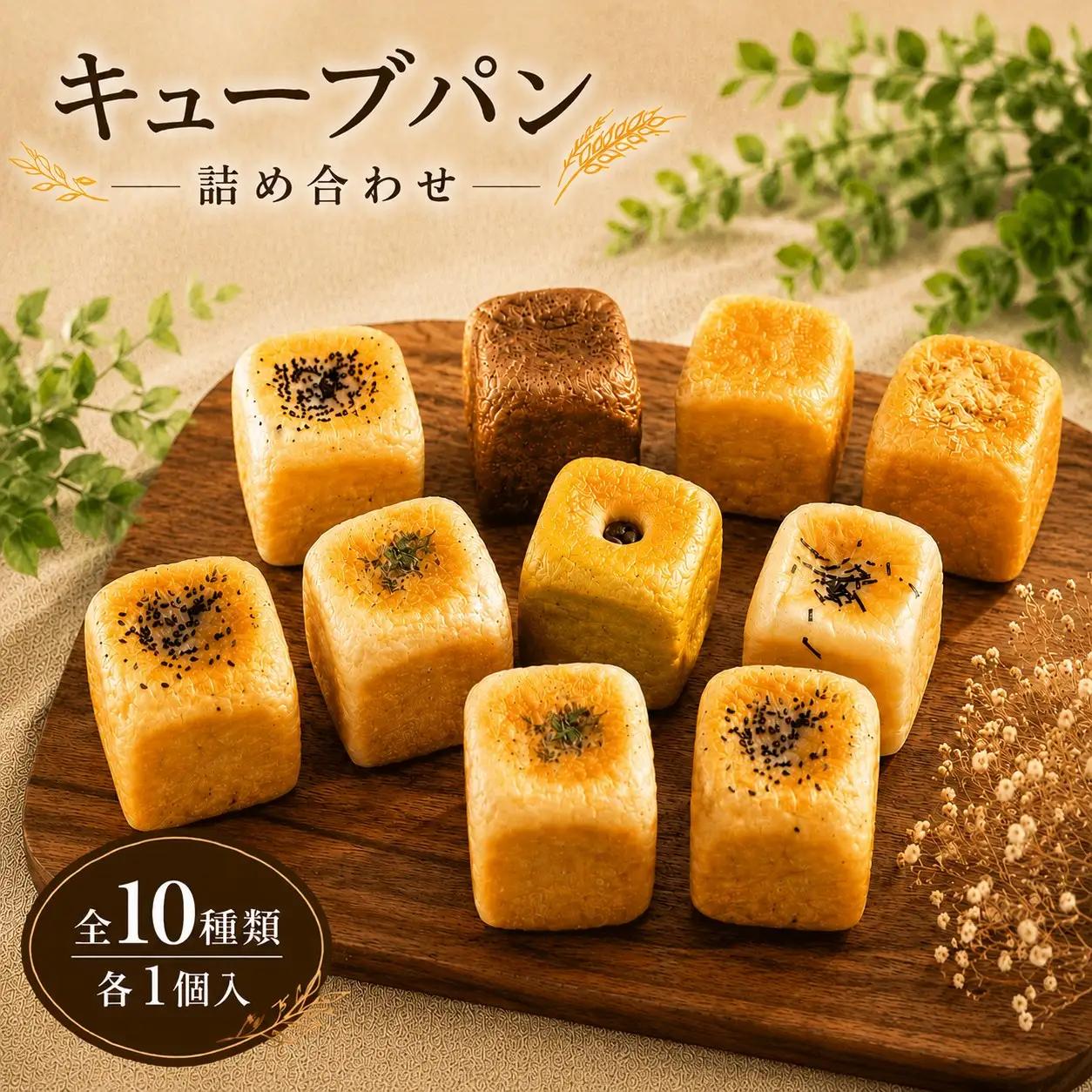 パン キューブパン 詰め合わせ 10個 セット