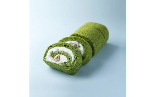 
お茶屋の抹茶ロールケーキ
